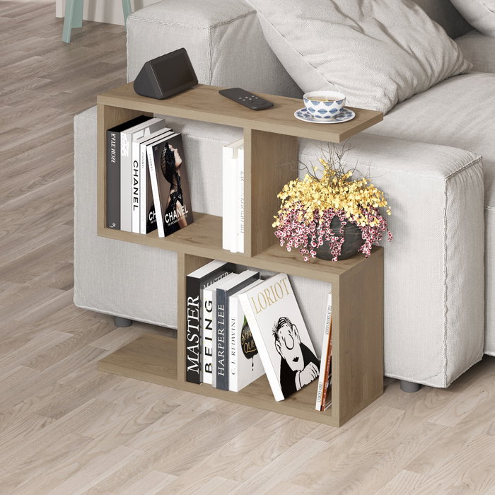 Hanah Home Mesa de Café Natural